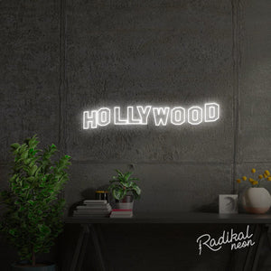Hollywood LED Neon Sign