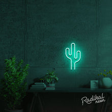 Load image into Gallery viewer, &quot;Sahara&quot; Cactus Neon Sign
