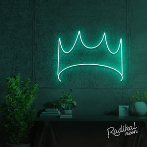 "Royalty Only" Crown Neon Sign