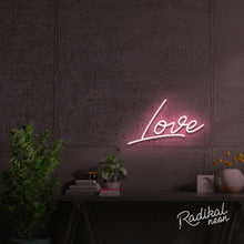 Load image into Gallery viewer, Big Love LED Neon Sign
