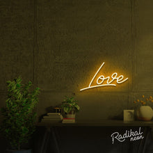 Load image into Gallery viewer, Big Love LED Neon Sign
