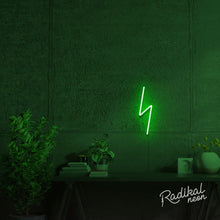 Load image into Gallery viewer, &quot;Mini Bolt&quot; Lightning Neon Sign
