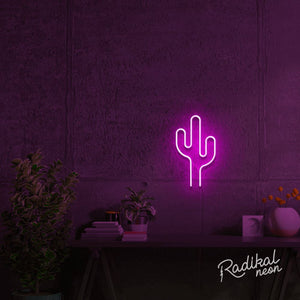 "Sahara" Cactus Neon Sign