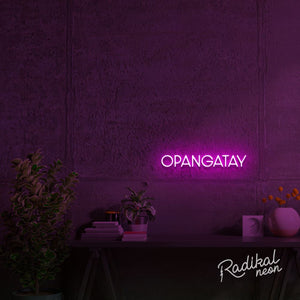 "Opangatay" Boy Meets World Neon Sign
