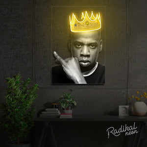 "Hov" Jay-Z Neon Sign