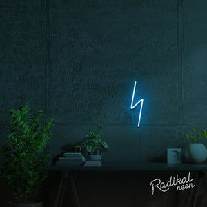 "Mini Bolt" Lightning Neon Sign