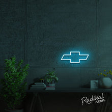 Load image into Gallery viewer, Chevy Bowtie Neon Sign

