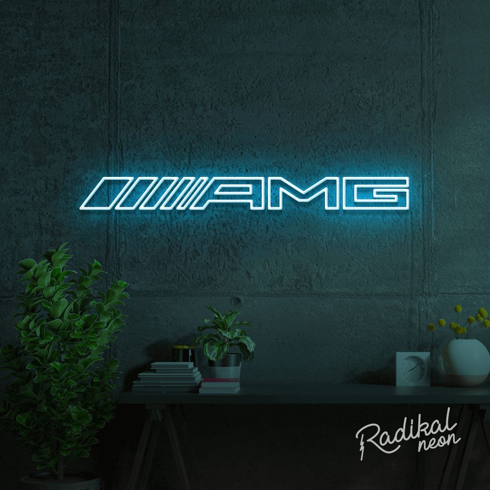 AMG LED Neon Car Sign