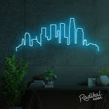 Load image into Gallery viewer, LA Skyline Neon Sign
