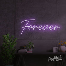 Load image into Gallery viewer, &quot;4eva&quot; Forever Neon Sign
