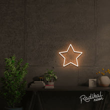 Load image into Gallery viewer, &quot;Galatea&quot; Star Neon Sign

