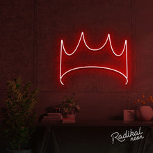 Load image into Gallery viewer, &quot;Royalty Only&quot; Crown Neon Sign
