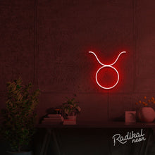 Load image into Gallery viewer, Taurus Neon Sign
