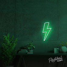 Load image into Gallery viewer, &quot;Sparky&quot; Lightning bolt Neon Sign
