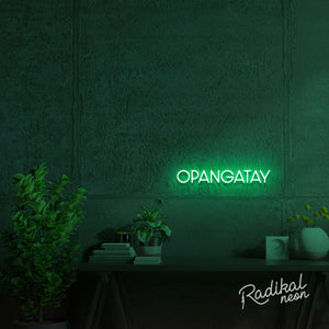 "Opangatay" Boy Meets World Neon Sign