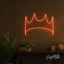 Load image into Gallery viewer, &quot;Royalty Only&quot; Crown Neon Sign
