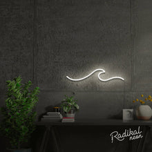 Load image into Gallery viewer, &quot;Wavy&quot; Wave Neon Sign
