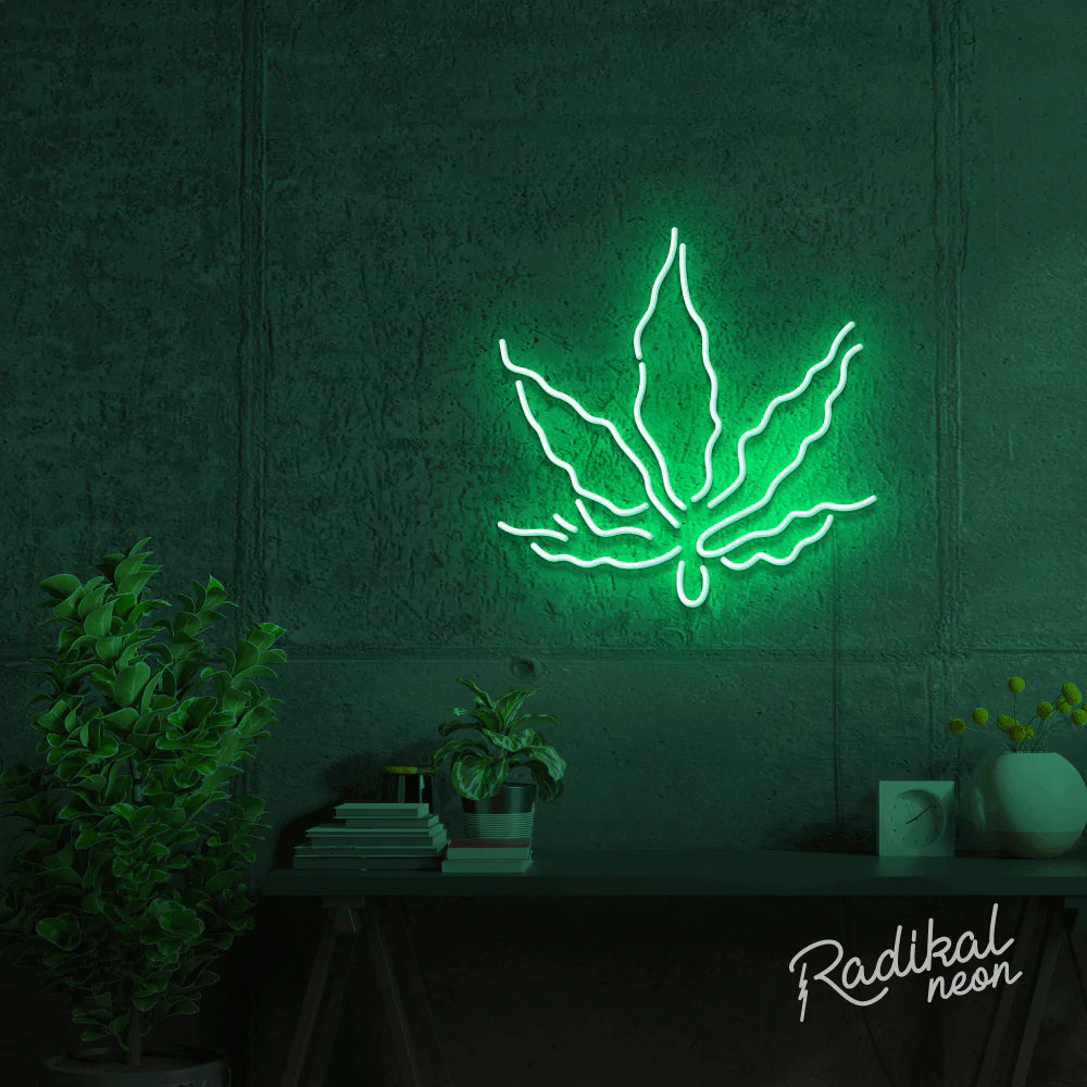 Best Buds" Weed Neon Sign