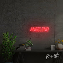 Load image into Gallery viewer, &quot;Angeleno&quot; Los Angeles Neon Sign
