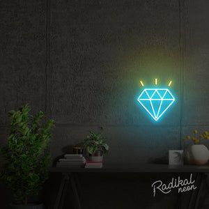 "Shine Bright" Diamond Neon Sign